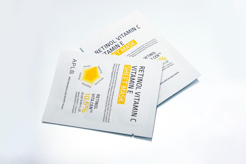 Aplb Retinol Vitamin C Vitamin E Sheet Mask 25Ml
