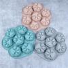 Paw Print Silicone Mold Dog Cat Animal Paw Mould For Candy Fondant Chocolate Jelly Pudding Soap Ice Cube Tray DogCat Treats Cake
