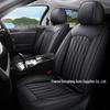 All-Season Universal Leather Car Seat Cushion Cover for Sedans, SUVs, and Trucks
