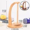 Hot Sale! Wooden Yarn Holder Spinning Knitting Tools Crochet Rotating Magnetic Thread Spool Wool Ball Winder Rotation Spinner