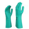 Delta 201801 Nitrile Rubber Gloves - Acid & Alkali Resistant, Wear-Resistant, Food-Grade Protection for Work & Housework