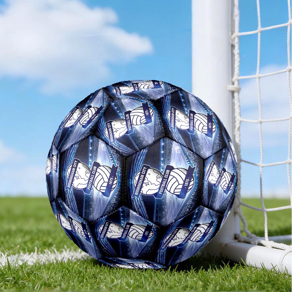 Birming-ham Football Club Printed Size 5 Soccer Balls, High-Quality, Anti-Slip, Protective Football, A Unique Gift , Birthdays, Christmas Gifts
