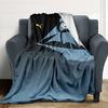 Ship Logo Blankets Flannel Printed Breathable Warm Throw Blanket for Home Office Bedspreads 0708a11