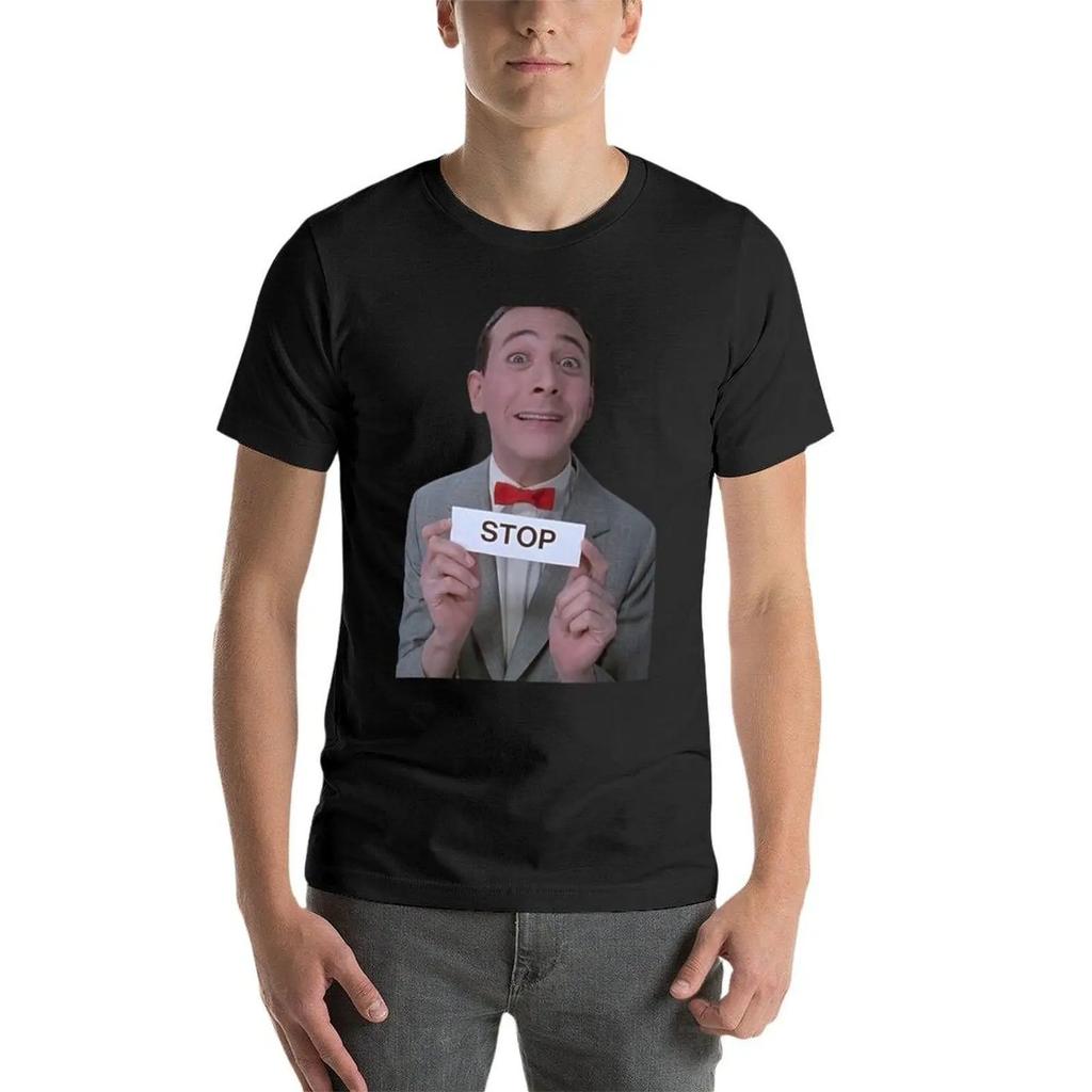 Pee-wee Herman STOP Sign T-Shirt