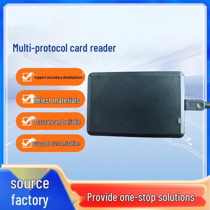 

All-in-One Multi-Protocol NFC Reader/Writer for IC Card Access and Elevator Control Multi-protocol Card Reader