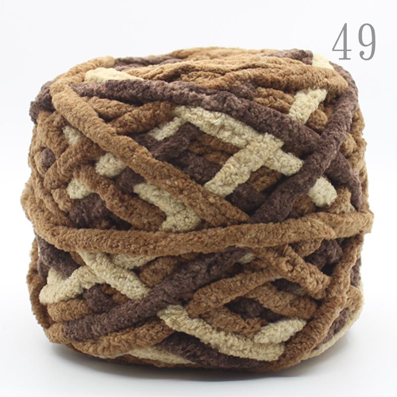 2. Double Hand Knitting Ice Bar Yarn Balls, Knitting Thick Yarn With Sticks, Knitting Slipper Yarn, Hat Scarf Yarn, Single-Strand Thick Yarn Balls