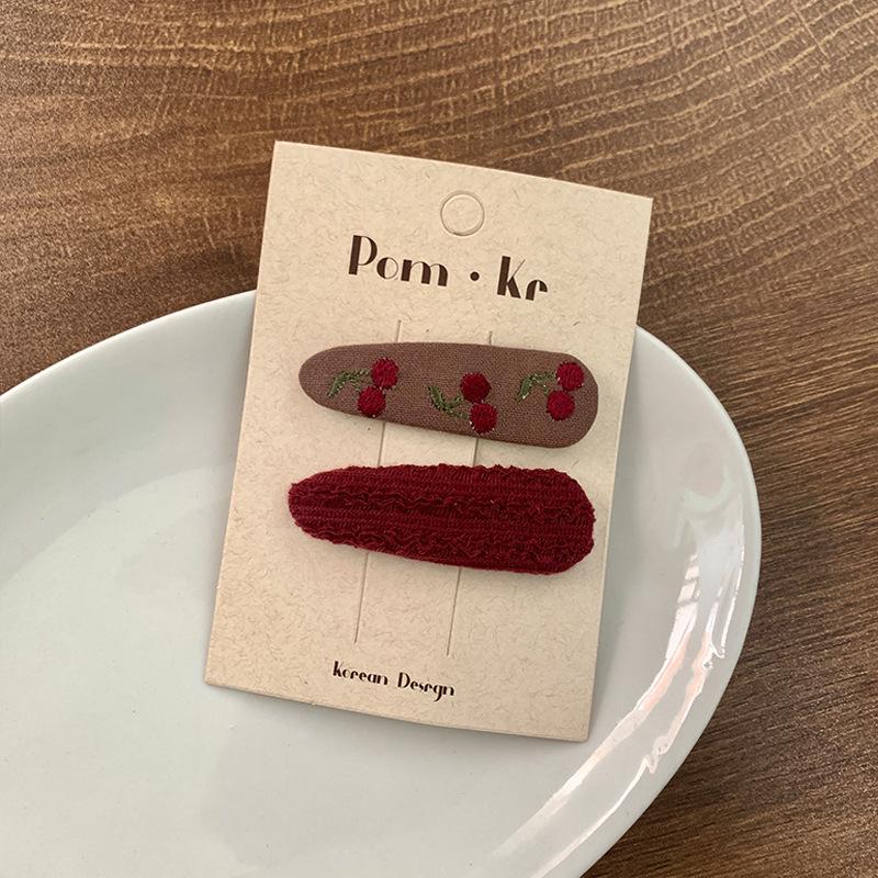 

Детская заколка для волос с цветочной вышивкой для девочек