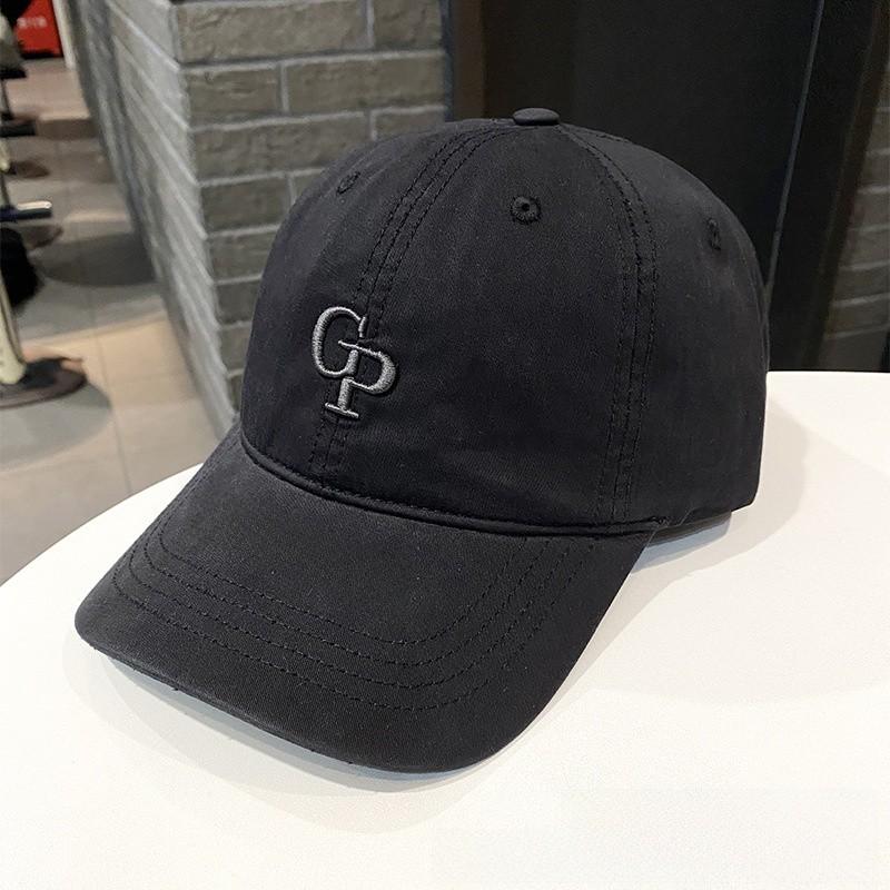 

Casual Baseball Cap With Embroidered Letters For Summer Sun Protection And Sunshade чёрный
