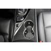 Carbon Fiber Inner Console Water Cup Holder Frame Cover Trim for Infiniti Q50 2013-2020