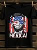 Patriotic American Flag Tshirt and Abraham Lincoln Graphi...