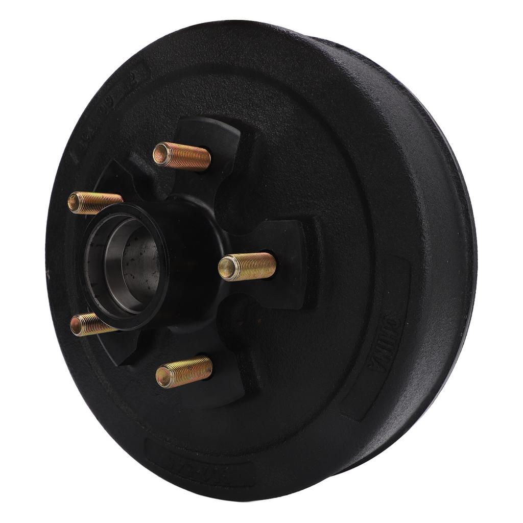 10 Inch Trailer Brake Hub Drum 5 Bolts Heavy Duty 5 On 4.5in Brake Hub Assembly for 3500 Lbs Trailer Axles Without Bearing Kit