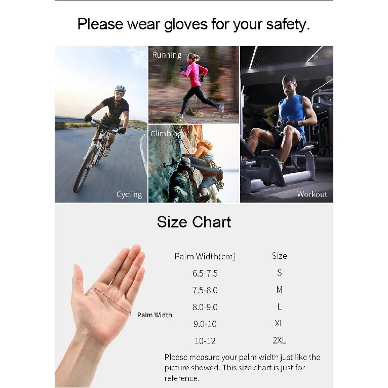 INBIKE Half Finger Cycling Gloves GEL Padded Men Women Shockproof Summer MTB Bicycle Gloves Sports Gym Fitness Glove Accessoreis
