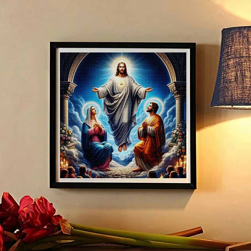 New Arrival 5D DIY Full Circle Diamond Painting "Religious" Embroidery Cross Stitch Home Decor Gift