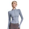 Stand-up Collar Yoga Clothes Jacket Women's Running Sports Fitness Clothes Long-sleeved Sunscreen Quick-drying Clothes Yoga Tops