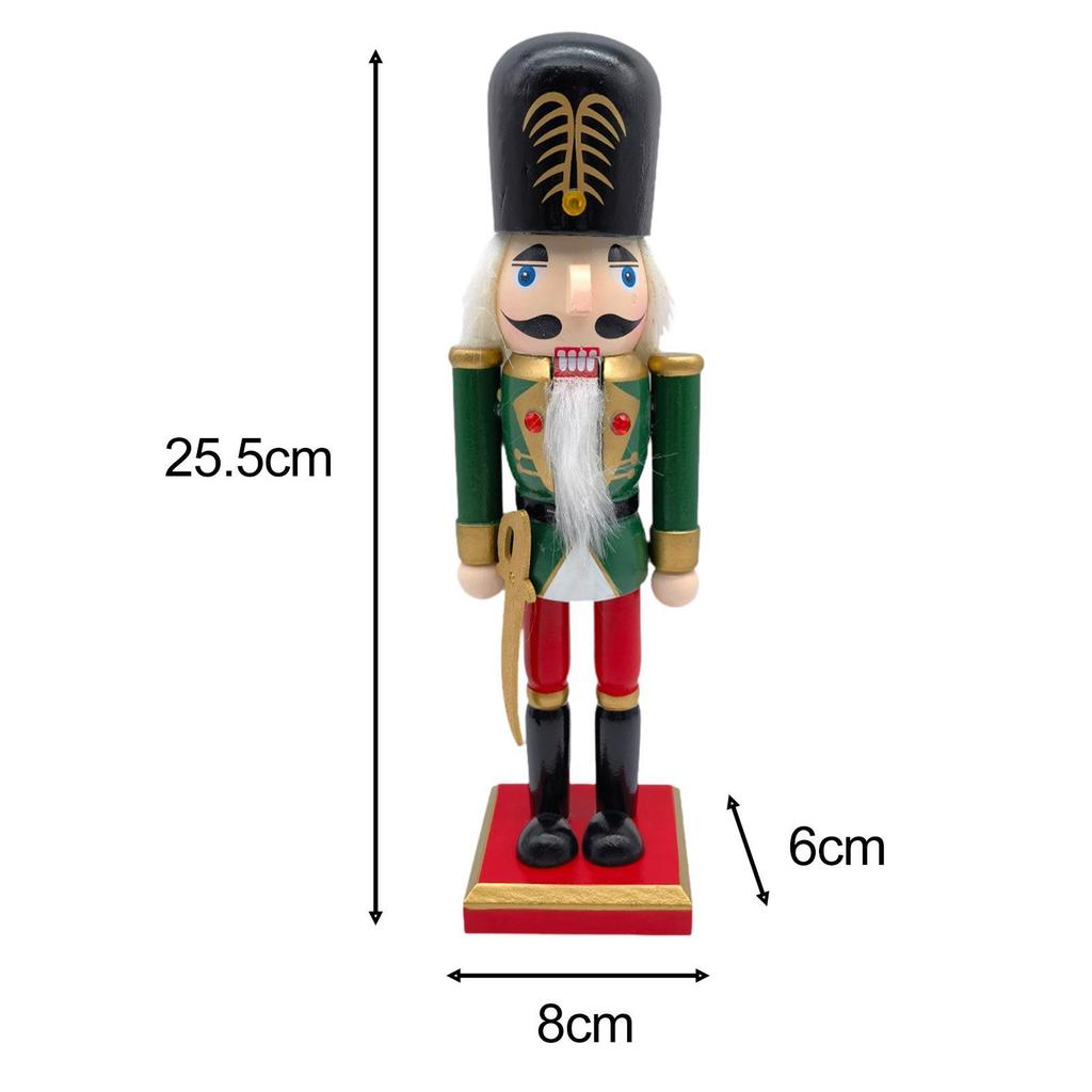 Christmas Nutcracker Ornament Nutcracker Figurine Sculpture Home Decoration for