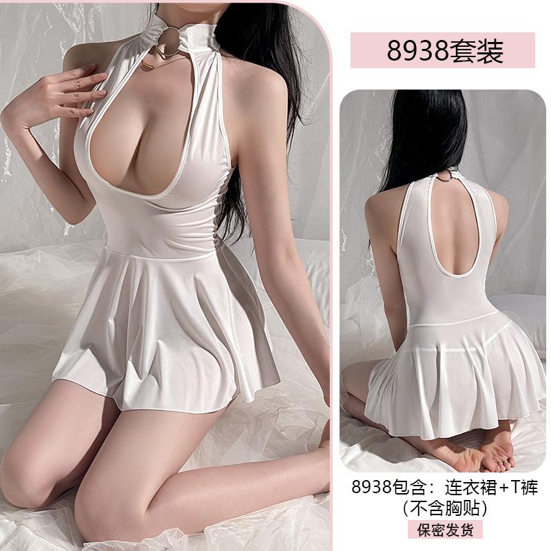 Erotic Lingerie, Sexy and pure, red no-take dress, Hot 2D uniform, Tempting pajamas 8938