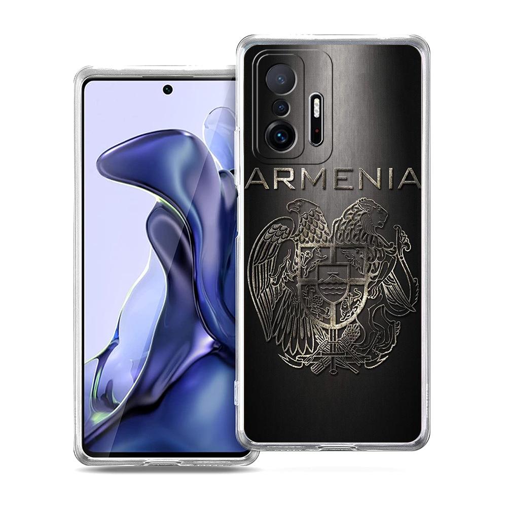 Armenia Armenian Flag Phone Case For Xiaomi 14 13 12 Lite Mi 11 11X 13T 12T 11T For Poco X5 X4 X3 NFC F5 F4 M4 Pro 5G Cover