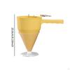 Pancake Batter Dispenser Funnel with Stand Versatile Kitchen Tool Cupcake for