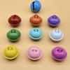22mm Candy Color Bells for DIY Jewelry & Keyring Gifts - Metal Baked Paint Christmas Accessories