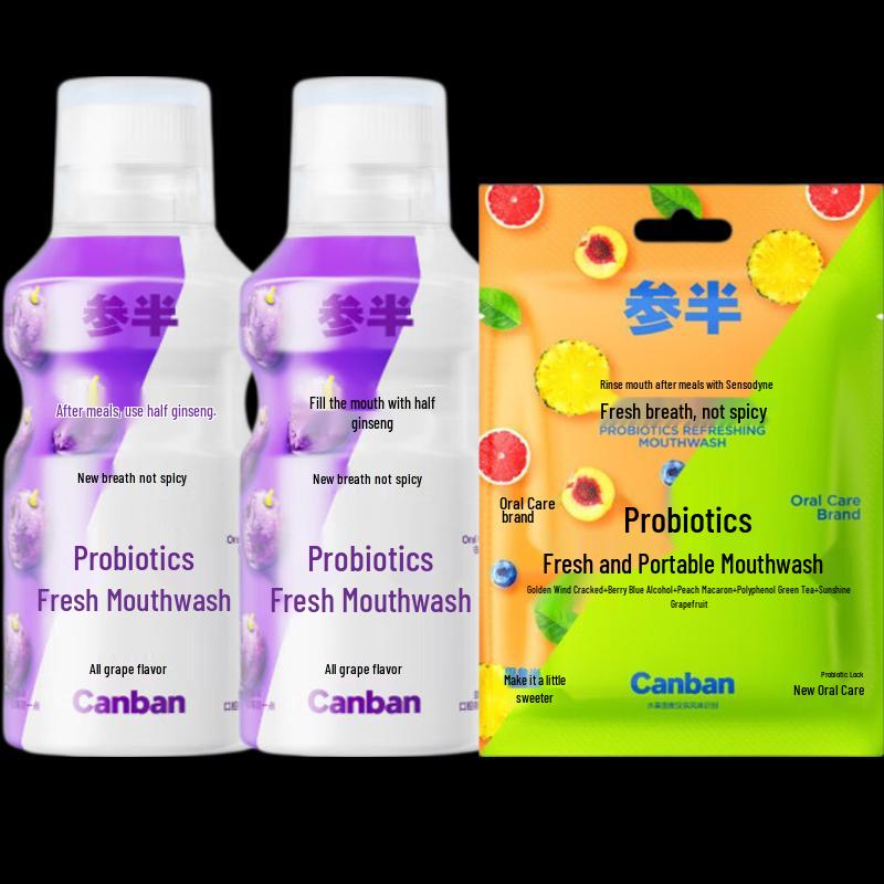 Semibio Probiotic Grape Mouthwash