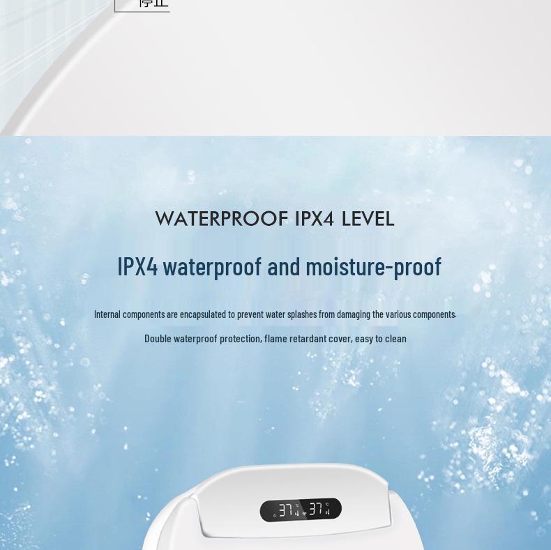 110V Smart Toilet Seat with Drying & Cleaning for Home Use