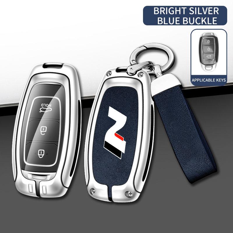 Copri Chiave Hyundai Moderno di Alta Gamma Adatto per Chiave Auto N LINE N IX35 IX25 Tucson Sonata Custodia per Chiave Auto Design Lussuoso Accessori per Veicoli