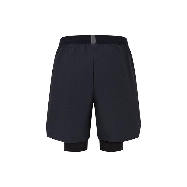 Asics 2 In 1 Breathable Moisture Wicking Mid Rise Running Shorts Men Shorts 2031F710-001