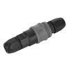 10PCs Plastic Steel Quick Connector C Type SpPP Self Locking Mechanical Accessory for 8   10   12mm PU Pipe(10mm(30) )
