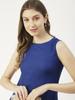 Moomaya Women  S Printed Short Dress, Sleeveless Frilled Hem Round Neck Mini