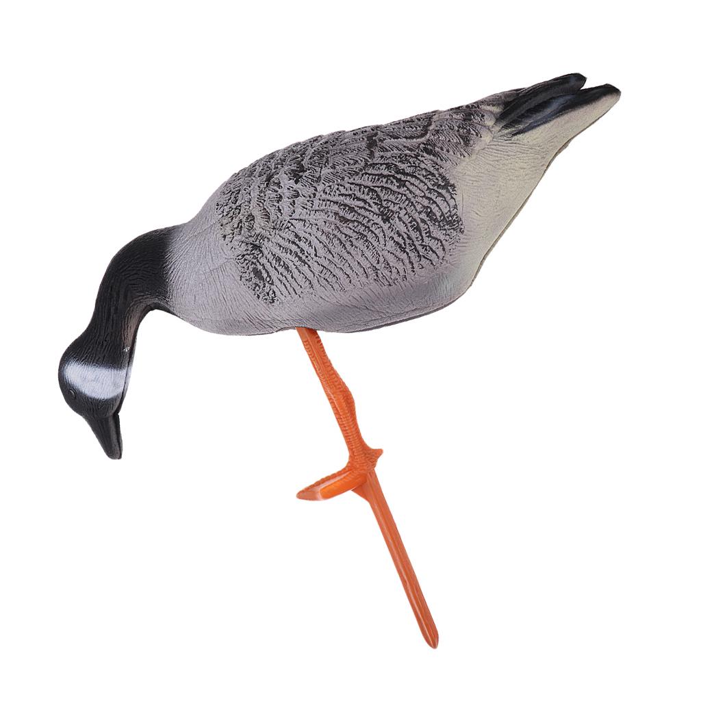 Buy EVA Simulation Bait Goose Hunting Decoy Lawn Ornaments Eating Goose