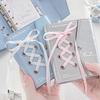 Heart Bow Pocket Book Sketchbook Ribbon Notebook Creative Balletcore Book Office