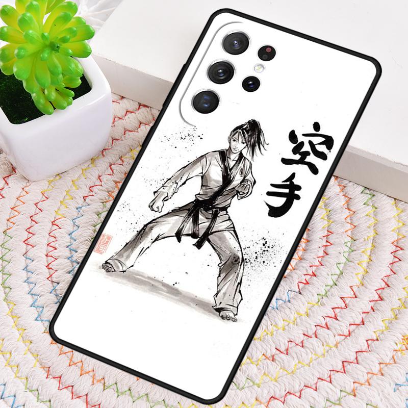 Oyama Kyokushin Karate Silicone Phone Case For Samsung Galaxy Note 10 Pro S26 S25 S24 S23 S22 S21 Plus S25Ultra Capa Cover