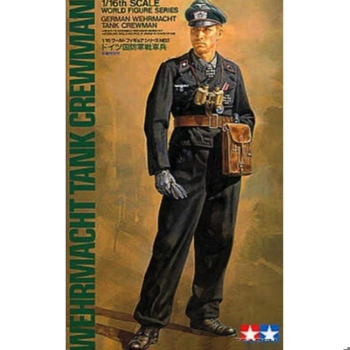 Maquette - tamiya - tankiste allemand - echelle 1:16 - 14 ans et plus - mixte