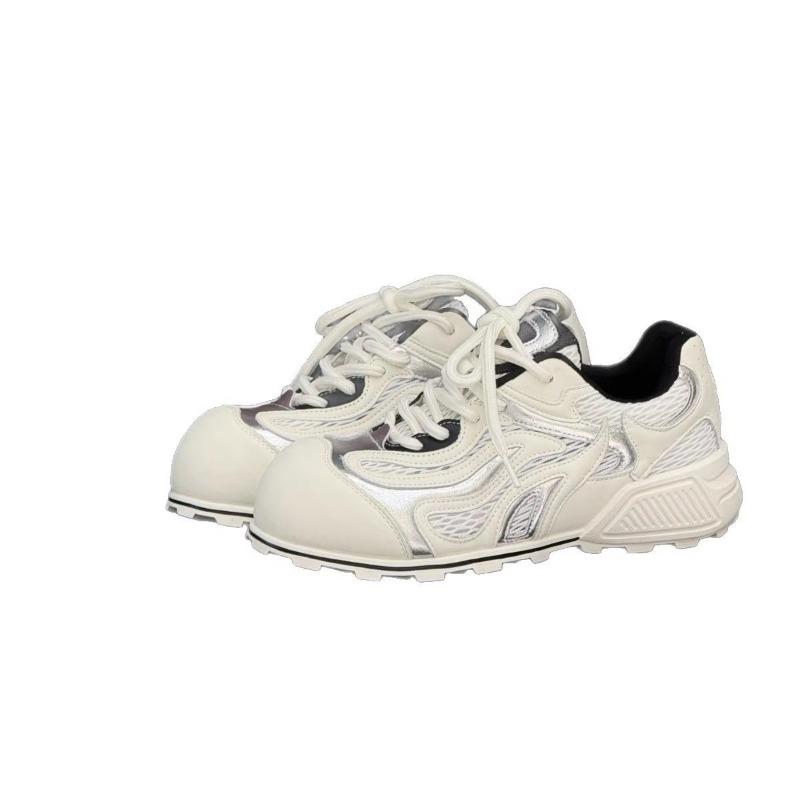 College style women's spring new comfortable versatile flat casual net shoes board shoes