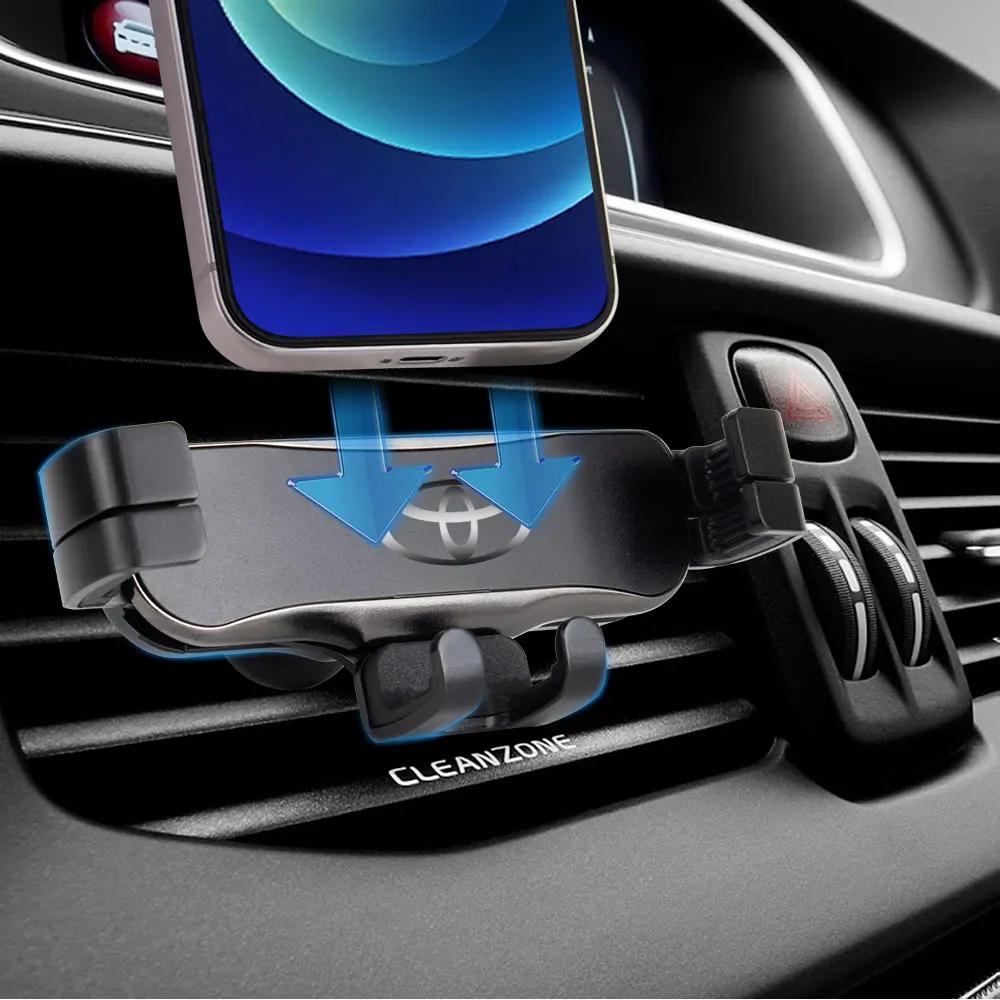 Heiß Für Toyota Für Toyota 2026 Neue Radkappen Auto Lüftungsschlitz Halterung Handy Halter Halterung Für Toyota GR Sport Ga