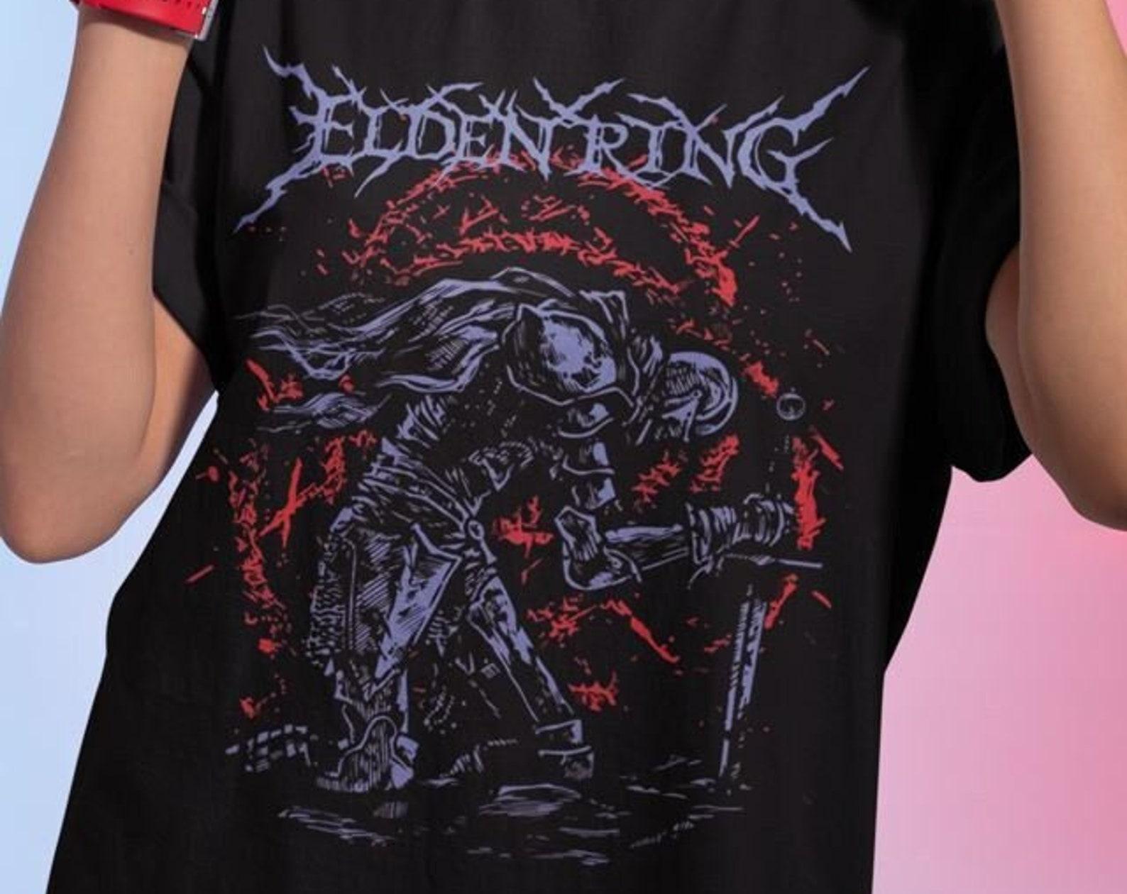 Unisex Bloodborne The Hunter Gaming T shirt, Soulsborne Videogame Shirt M
