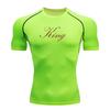 Compression T-Shirts for Men Gym Workout Running Comfortable Summer Athletic Quick Dry Tees Tops Short Sleeve Rash Sweat Absorbing