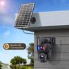 10x/20x Zoom 4G/WIFI Solar Powered Camera, HD Night Vision Security Camera, Solar Panel, PIR Human Motion Detection Monitor
