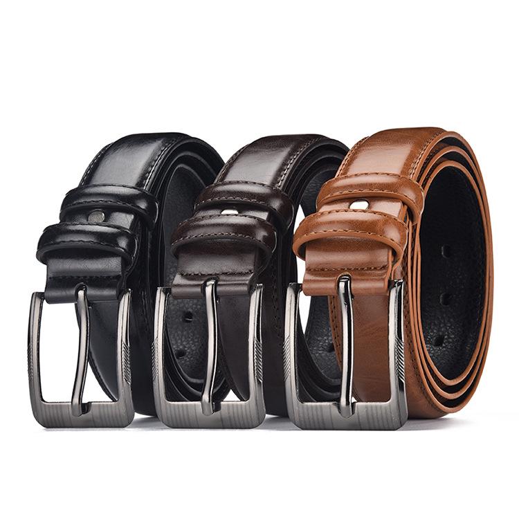 Men's Luxury Versatile Business Pin Buckle Belt