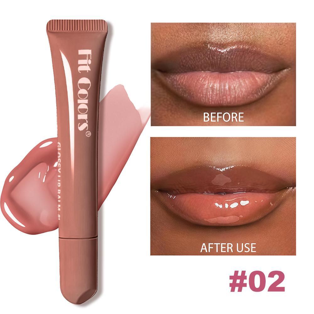 Samtiger Lipgloss in nackten Farben, Feuchtigkeitsspendender leuchtender langanhaltender hydrierender Spiegel-Flüssiglippenstift, Leicht und angenehm