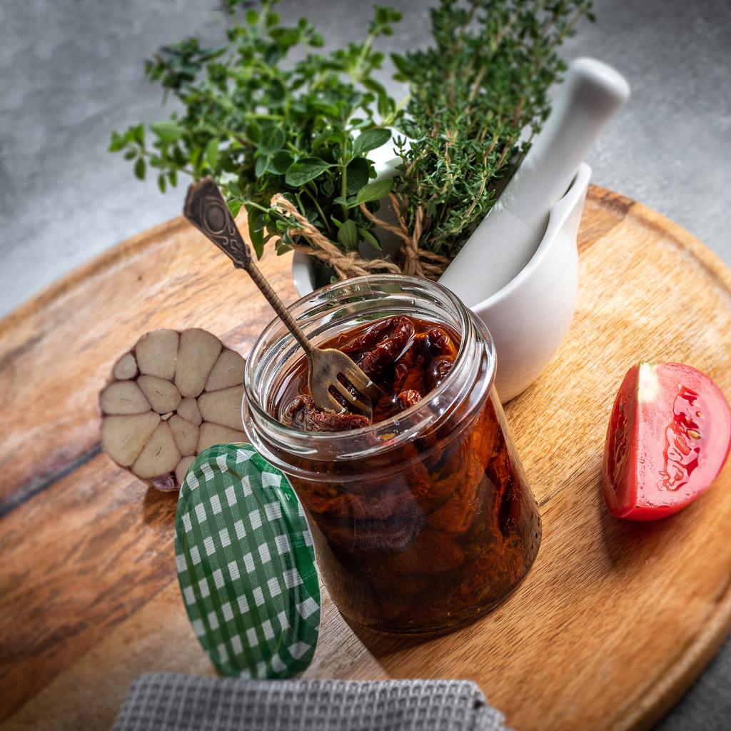KADAX 10x Glas Glas 350ml Für Konserven Marmelade Honig Pastete Fleisch
