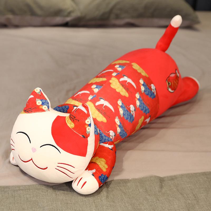 Kitten Meow Star Plush Toy: Cat Doll Hugging Pillow for Girls