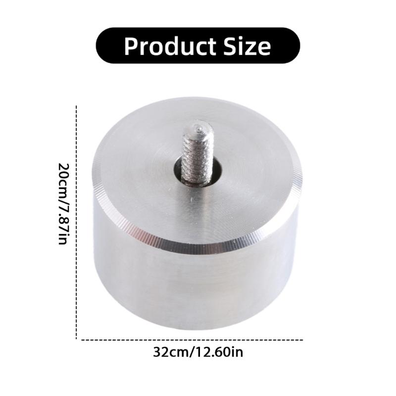 Professional Record Player Main Tonearm Main Counterweight Weight Stainless Steel Tonearm Weight for SME 3009 Series 2