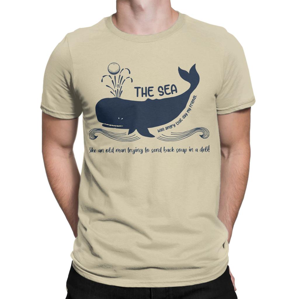 Men The Marine Biologist Seinfeld T Shirt  Cotton Tops Casual Short Sleeve Round Neck Tees Plus Size TShirts