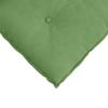 Back Cushion Light Green 140 x 50 cm Cord Fabric