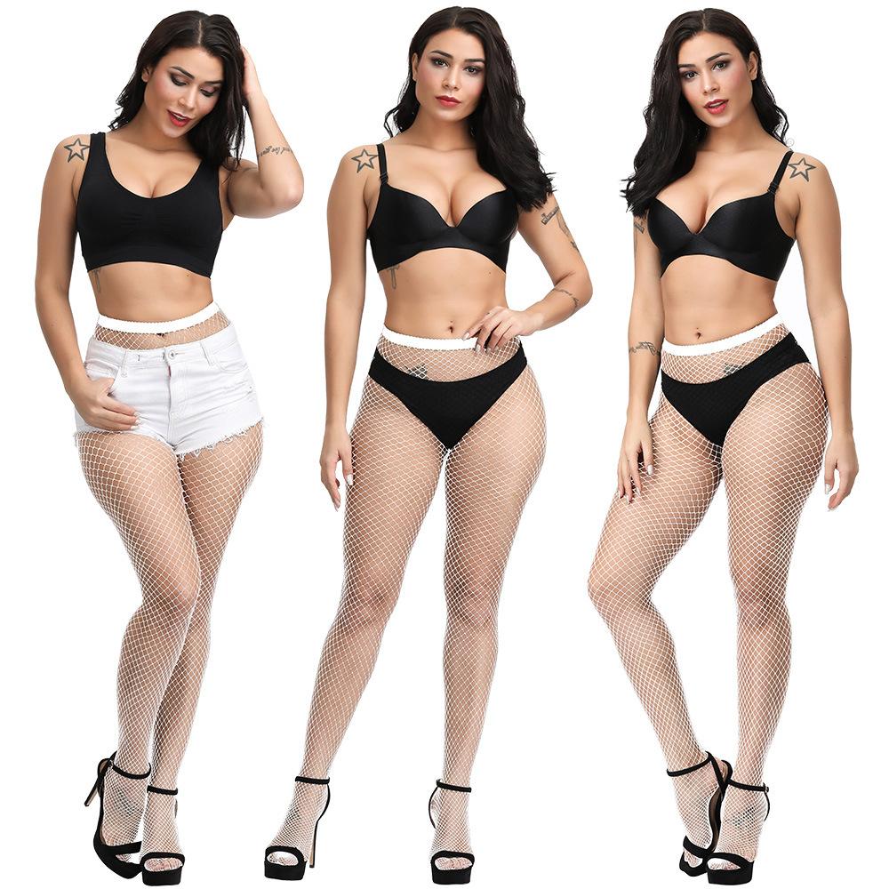 Can't break the Chinese net super elastic plus-size fishnet stockings pantyhose explosive