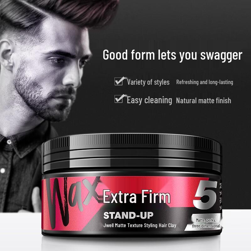 JVR Men's Matte Texture Styling Hair Clay