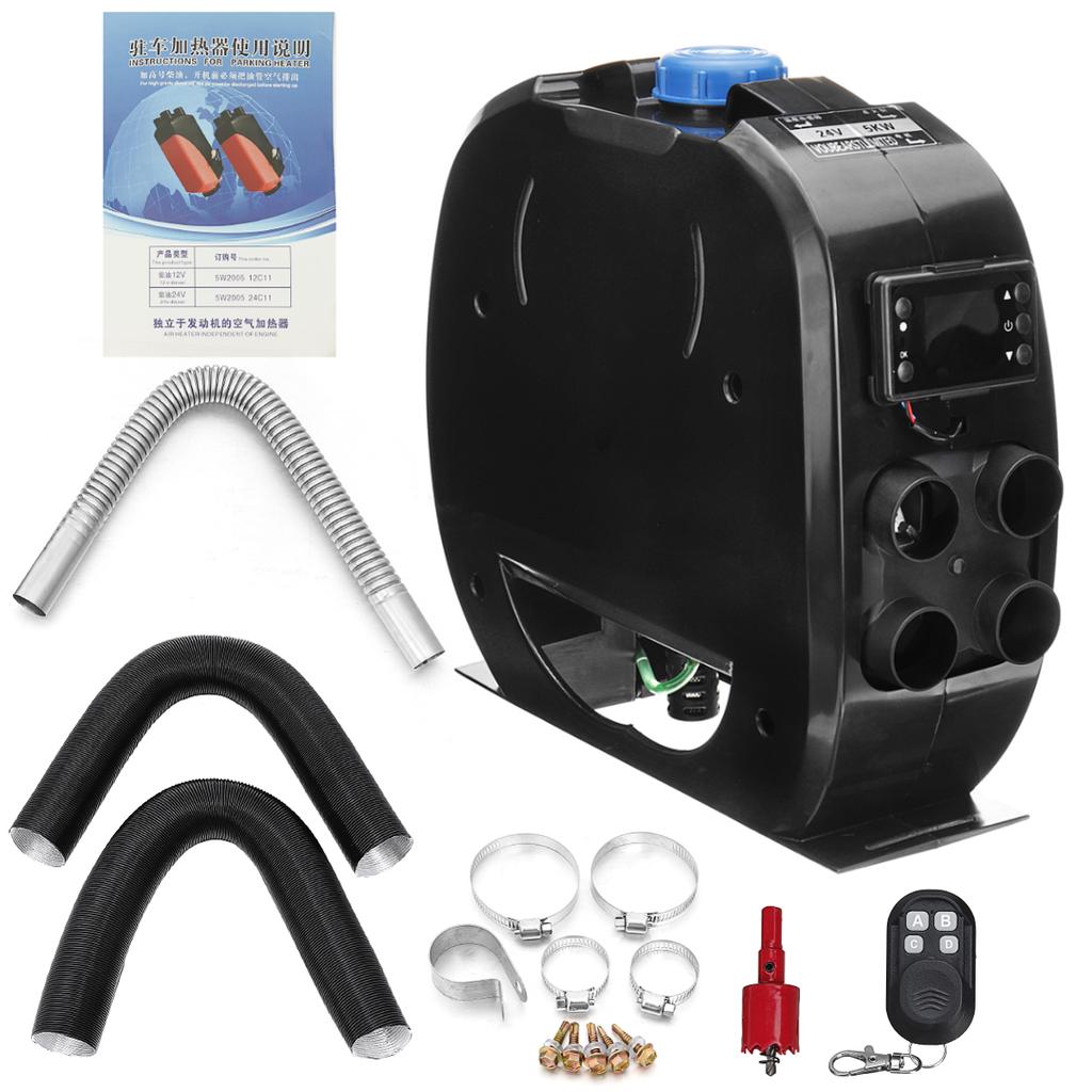 Haofy Air Diesel Heizung Fahrzeugheizung Set 12V Air Diesel Nachtheizung Diesel Airtronic 4 Loch LCD Luftheizung mit Fernbedienung Haofy Air Diesel Heizung Fahrzeugheizung Set 12V Air Diesel Nachtheizung Diesel Airtronic 4 Loch LCD Luftheizung mit Fernbedienung