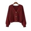 Autumn Winter Fashion Cardigan Sweater Women Knitted Coats Female Solid Long Sleeve Casual Knit Jacket Cardigans Tops Knitwear