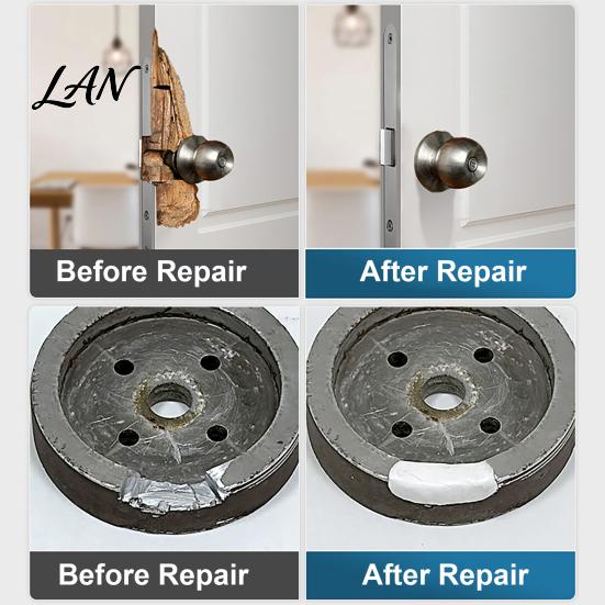 DIY Repair Tool 1/2 Sets 100G Steel Reinforced Epoxy Putty with Scraper, Gloves, Sculpt Clay for Cracks, Professional Leak Fix, Filling, Fast